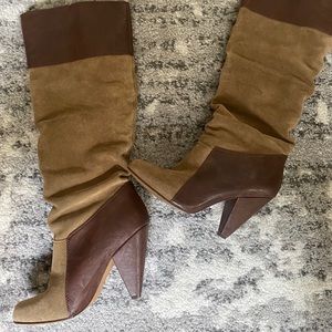 Bakers brown multi tone boots